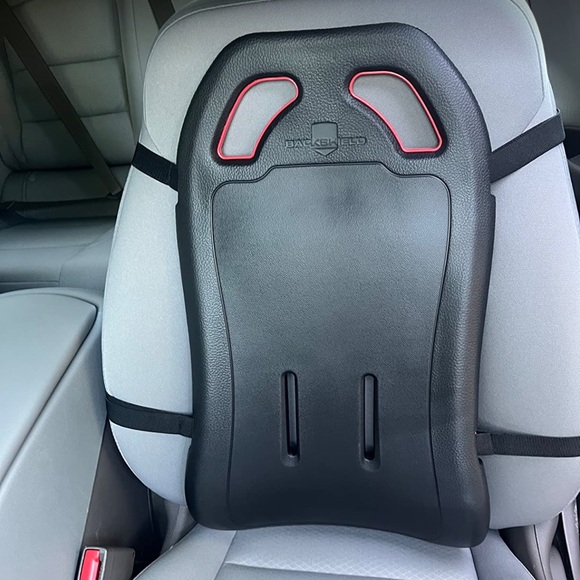 Lumbar Back Support Cushion featuring S-Curve for Posture and Back Relief - Picture 1 of 3